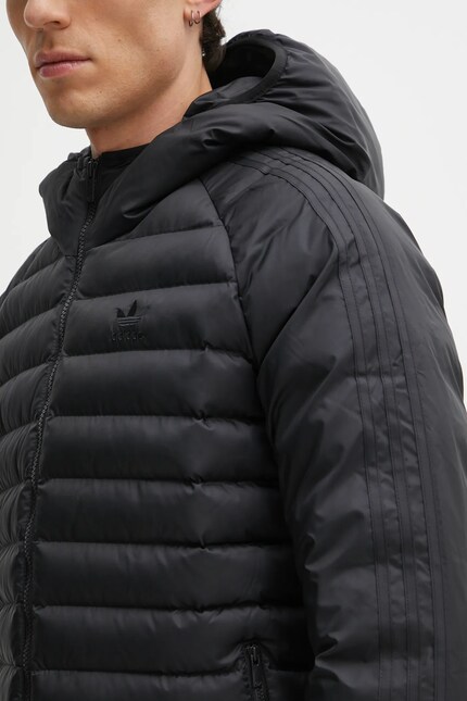 adidas Originals jacket Pad Hooded black color JX4117 at PRM US