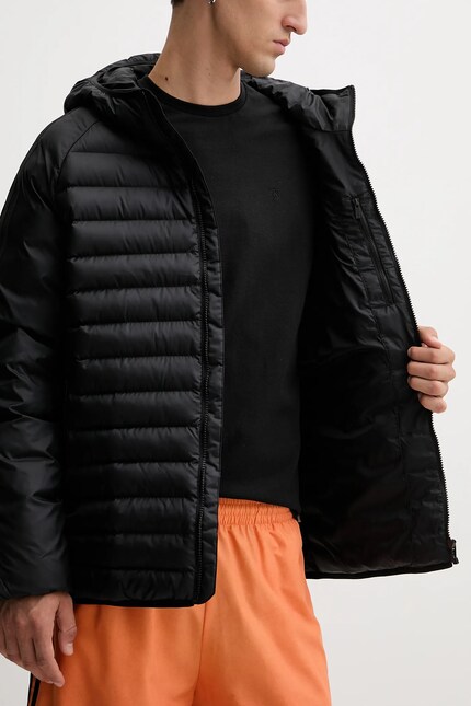 Куртка adidas Originals Pad Hooded цвет чёрный зимняя JX4117