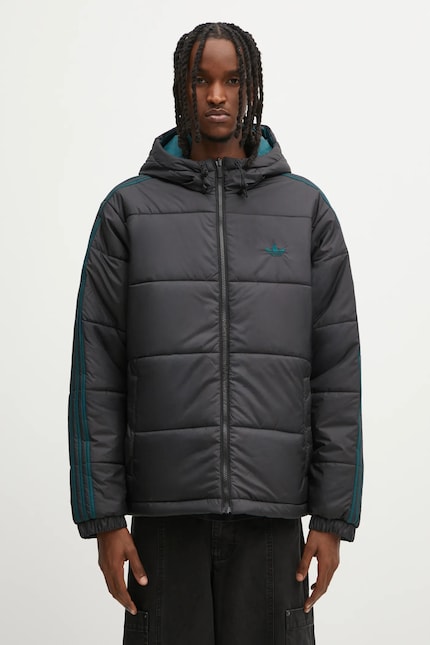 adidas Originals reversible jacket Adicolor black color JX6447 at adidas Originals reversible jacket Adicolor black color JX6447 at
