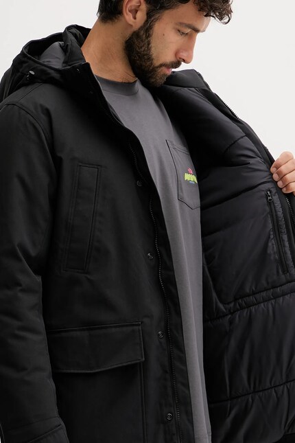 Куртка Jack Wolfskin CANYON SHIELD цвет чёрный зимняя A65119