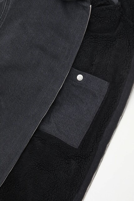 Kenzo denim jacket Happy Tiger Utility Fleece PRM EU