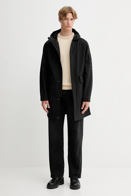 C.P. Company jacket black color 19CMOW004A006097A at PRM US