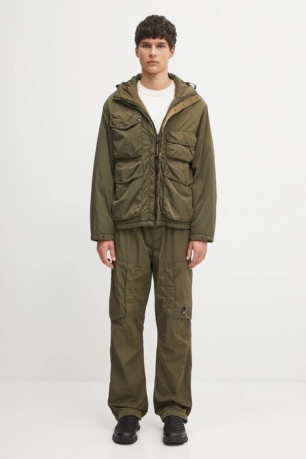 C.P. Company jacket green color 19CMOW010A005904G at PRM US