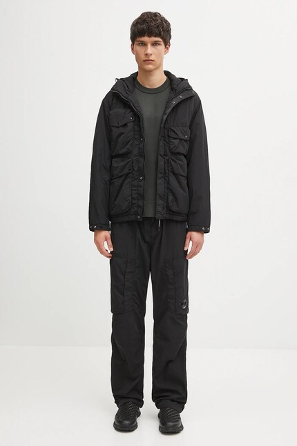 C.P. Company jacket black color 19CMOW010A005904G at PRM US