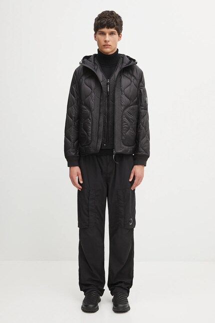 C.P. Company jacket black color 19CMOW047A110158A at PRM US