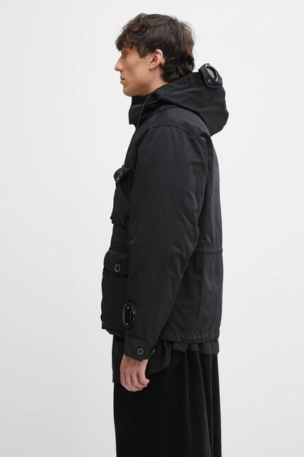 C.P. Company down jacket black color 19CMOW188A110089G at PRM US
