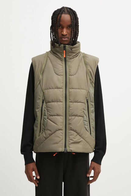 Napapijri jacket A-Biez modular puf green color NP0A88YQG0A1 at PRM US