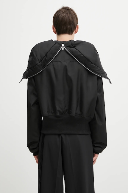 Rick Owens DRKSHDW jacket Cropped Alice Parka black color Rick Owens DRKSHDW jacket Cropped Alice Parka black color