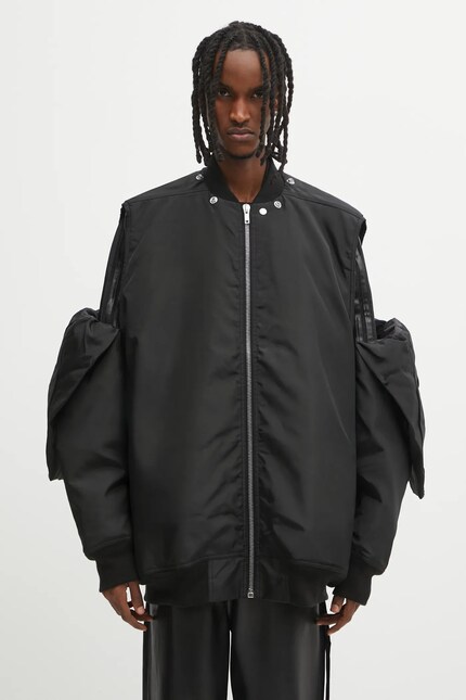Rick Owens DRKSHDW bomber jacket Convertible Jumbo Peter Flight PRM EU