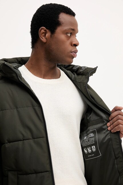 Куртка Michael Kors цвет зелёный зимняя MC65592 | ANSWEAR.ua