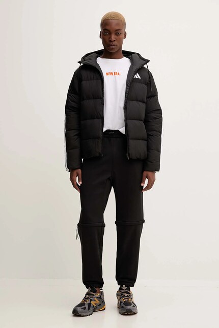 Куртка adidas Essentials Climawarm цвет чёрный зимняя oversize