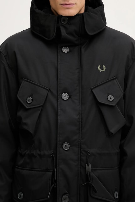 Fred Perry jacket black color J1315 at PRM US Fred Perry jacket black color J1315 at PRM US
