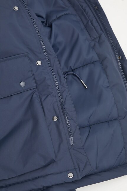 Fred Perry jacket navy blue color J8519 at PRM US
