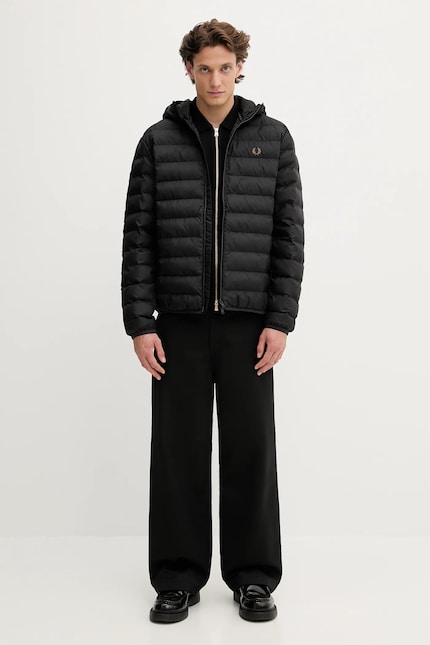 Fred Perry jacket black color J8553 at PRM US Fred Perry jacket black color J8553 at PRM US