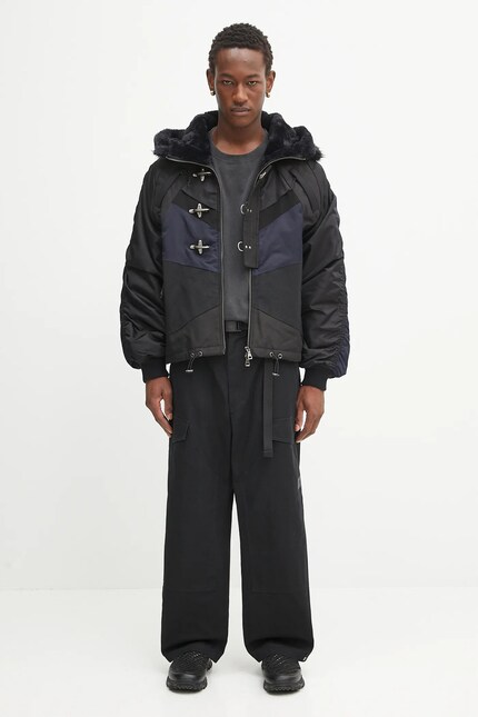 Andersson Bell cotton jacket Norwegian N2B black color awa690u at Andersson Bell cotton jacket Norwegian N2B black color awa690u at