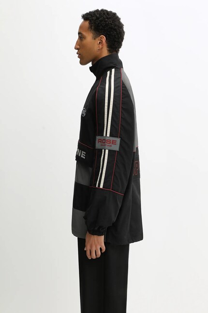 Martine Rose jacket Hockey Pullover black color 121WP01009 at PRM US Martine Rose jacket Hockey Pullover black color 121WP01009 at PRM US