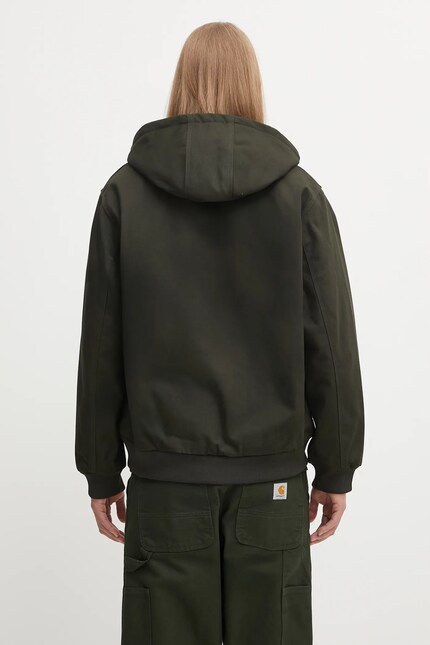 Carhartt WIP cotton jacket Active Jacket green color I023083.4901