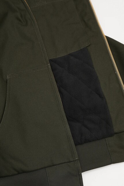 Carhartt WIP cotton jacket Active Jacket green color I023083.4901