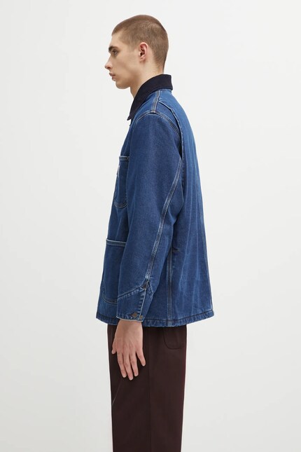 Carhartt WIP denim jacket OG Chore Coat blue color I035877.45306