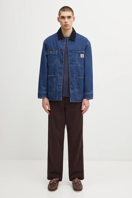 Carhartt WIP denim jacket OG Chore Coat blue color I035877.45306