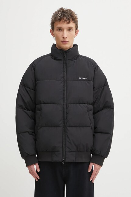 Carhartt WIP jacket Nebraska Jacket black color I035345.0D2XX at