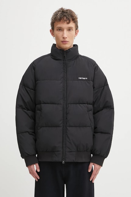 Carhartt WIP jacket Nebraska Jacket black color I035345.0D2XX at Carhartt WIP jacket Nebraska Jacket black color I035345.0D2XX at