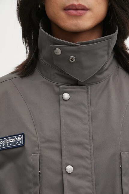 adidas Originals jacket Merkland Spzl J gray color KA1328 at PRM US