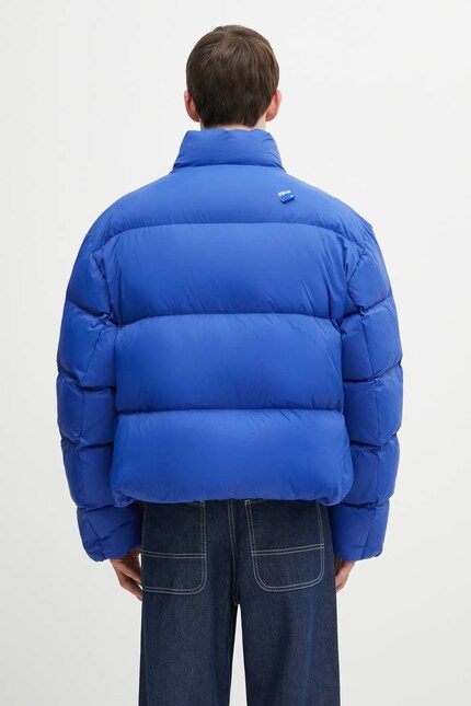Ader Error down jacket PUCH blue color BO42FYDW0101BL at PRM US