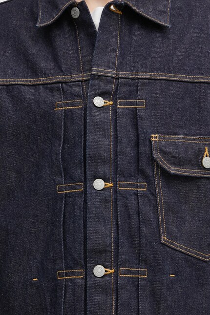Wacko Maria denim jacket Trucker Jacket blue color 25FW-WMO-BL20