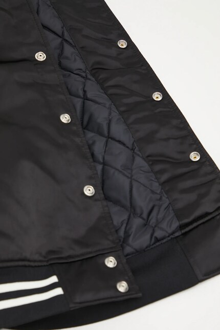 Human Made bomber jacket NYLON STADIUM black color HM30JK038 at PRM US
