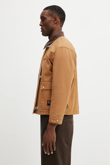 NEIGHBORHOOD cotton jacket FIREMAN brown color 252AQNH.JKM02 at PRM US