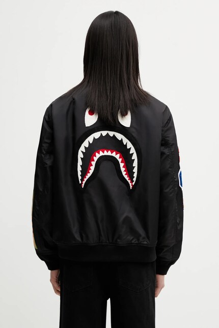 A Bathing Ape bomber jacket Shark MA-1 PRM EU