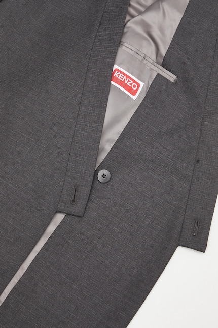 Kenzo wool blazer Weave Adjusted Kimono Tailored PRM EU Kenzo wool blazer Weave Adjusted Kimono Tailored PRM EU