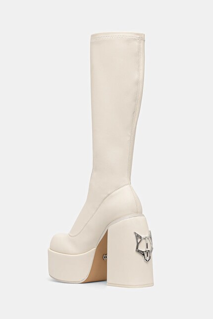 Naked Wolfe boots Spice beige color Spice Chalk at PRM US