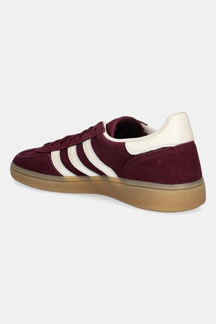 Замшеві кросівки adidas Originals Handball Spezial колір бордовий