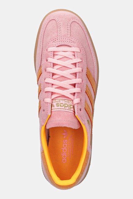 Замшевые кроссовки adidas Originals Handball Spezial цвет розовый
