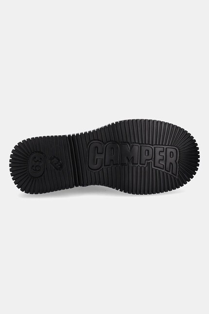 Camper cizme de piele Pix Berlin culoarea negru, cu toc plat