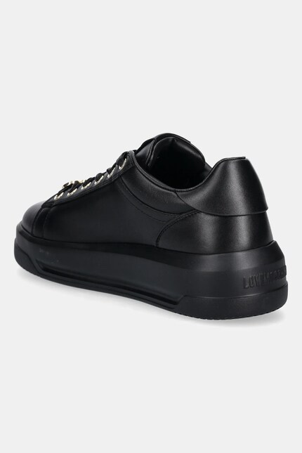 Love Moschino sneakers din piele culoarea negru, JA15165G1NIAX000