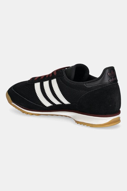 Замшеві кросівки adidas Originals Sl 72 Og W колір чорний JQ8326