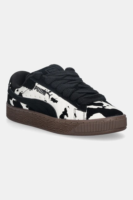 Замшевые кроссовки Puma Suede XL Wild Instinct Wns цвет чёрный
