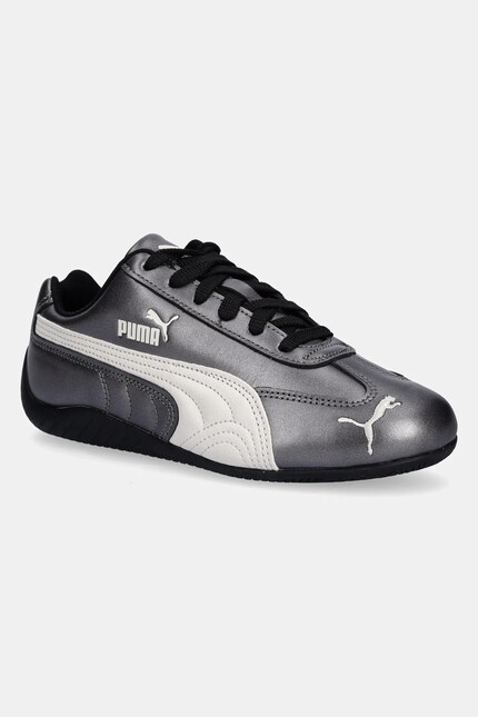 Кожаные кроссовки Puma Speedcat цвет серебрянный 403689 | ANSWEAR.ua
