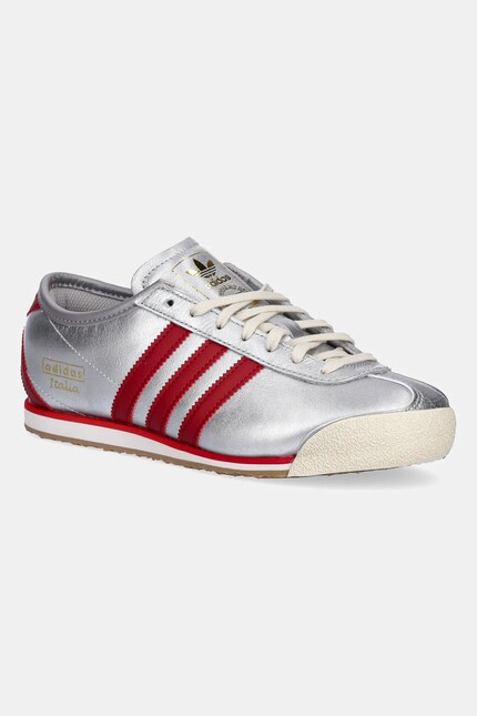 Шкіряні кросівки adidas Originals Italia 70s W колір срібний