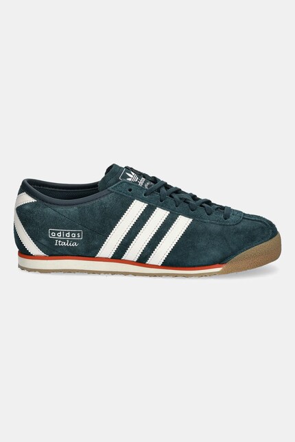 Замшеві кросівки adidas Originals Italia 70s W колір зелений