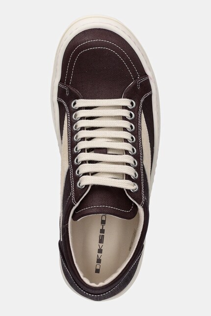 Кроссовки Rick Owens DRKSHDW Vintage Sneaks цвет бордовый