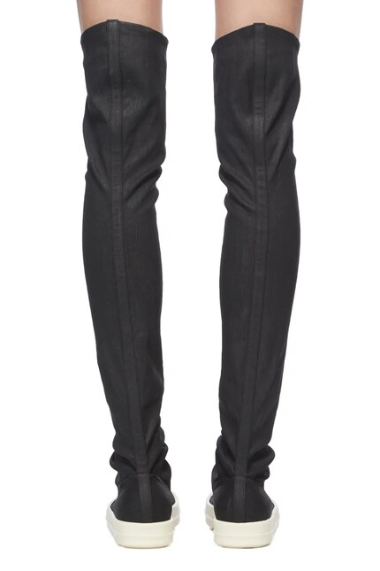 Rick Owens DRKSHDW boots High Sock Sneaks black color DS02E7812