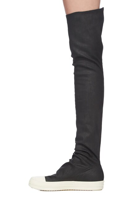 Rick Owens DRKSHDW boots High Sock Sneaks black color DS02E7812