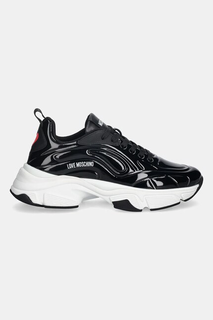 ななこ Love Moschino sneakers culoarea negru, JA15376G0NJT000A | ANSWEAR.ro