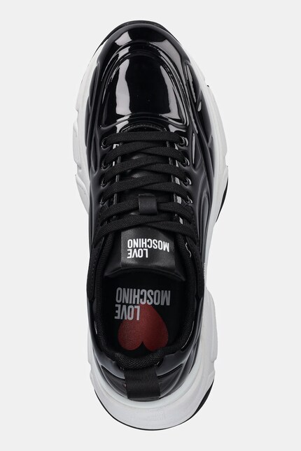 Love Moschino sneakers culoarea negru, JA15376G0NJT000A | ANSWEAR.ro