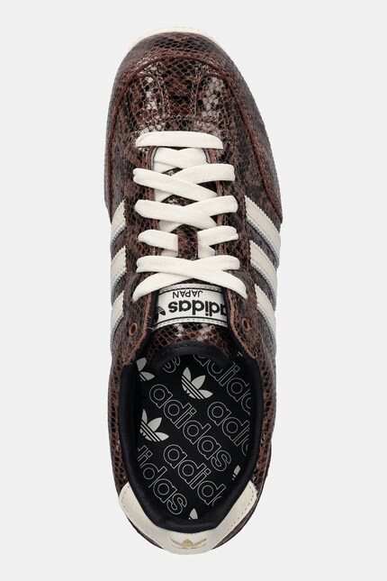 Шкіряні кросівки adidas Originals Japan W колір коричневий JS4022