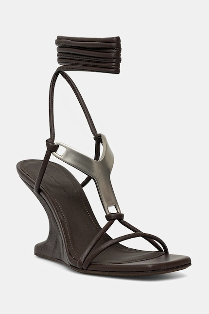 Rick Owens Lilies leather sandals Cantilever 8 Hydra Sandals brown Rick Owens Lilies leather sandals Cantilever 8 Hydra Sandals brown